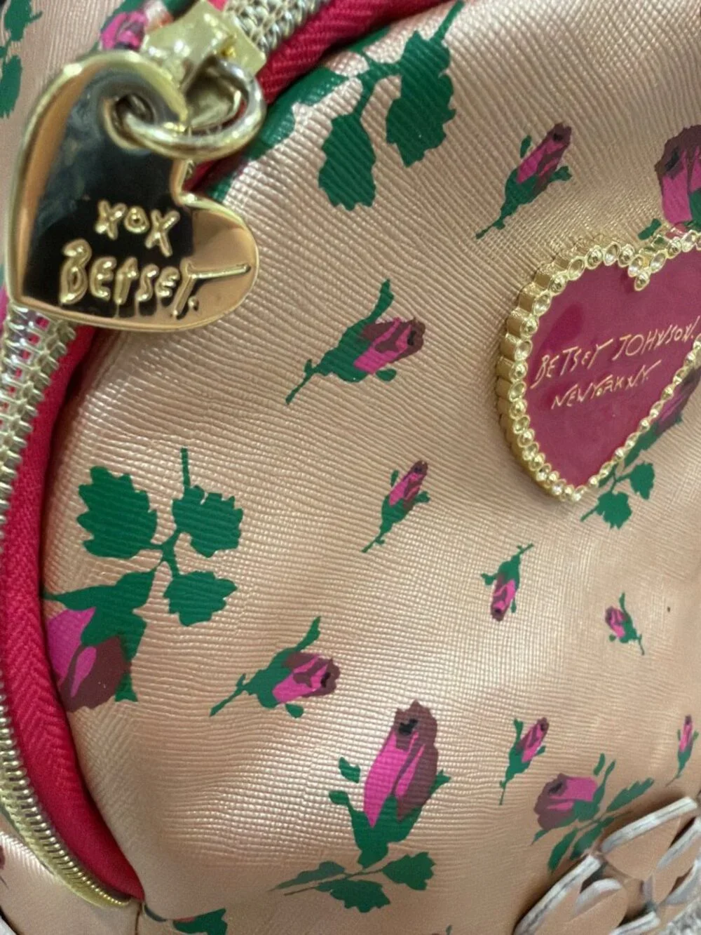 Betsey Johnson mini backpack
